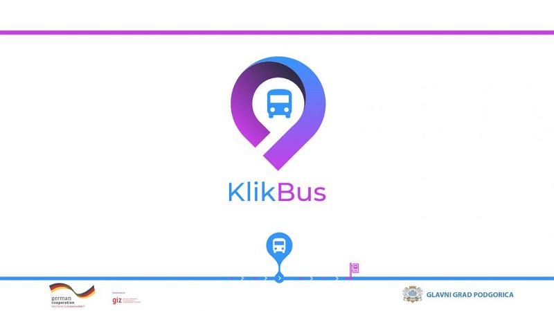 Klik Bus mobile application another step in modernization of a public transport in Podgorica