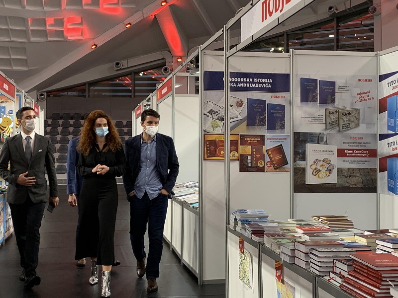 The sixth international book fair opened in Podgorica
