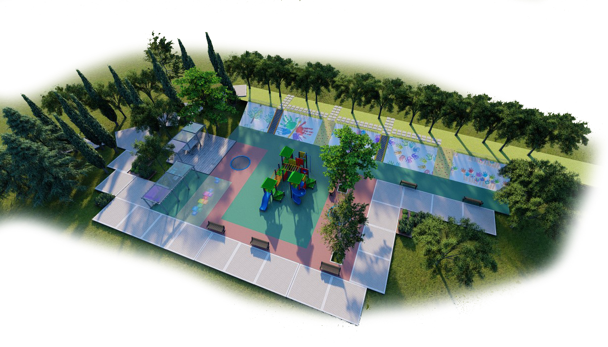 Construction of a children's playground in Zagorič: See what another modern children's playground will look soon