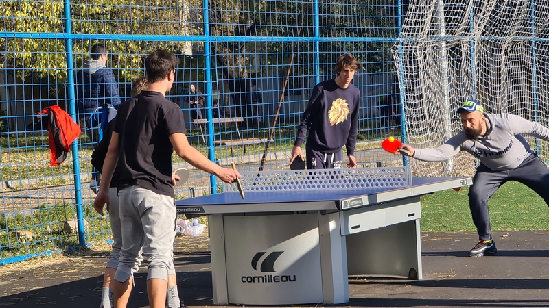 Table tennis will be played at 14 more locations in Podgorica