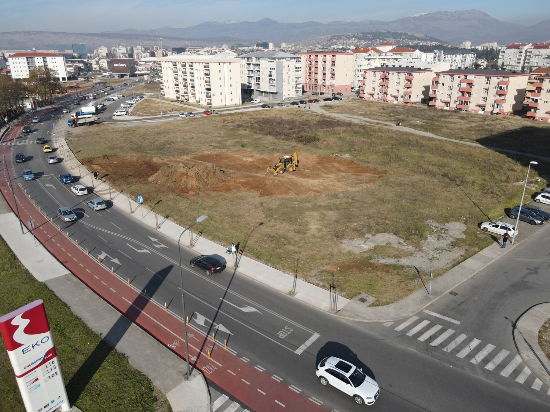 Construction of a new park in Zabjelo  has begun; On 5,000m², children's playground, sports polygon, athletic track and park for pets