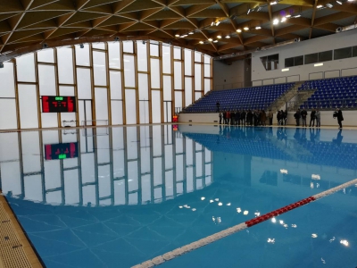 Indoor swimming pool within "Morača" Sports Center, reopened to all visitors