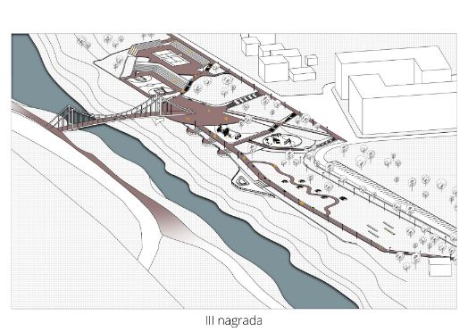 The best conceptual solutions selected at the international competition for arrangement of the riverfront of Morača