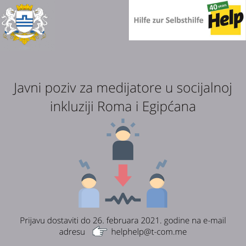 Invitation for training for associates in social inclusion of Roma and Egyptians