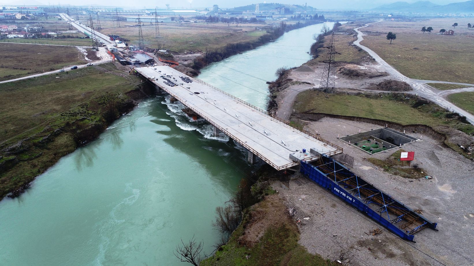 The bridge on the Southwest bypass connects the banks of Morača: Podgorica will soon get another recognizable city symbol