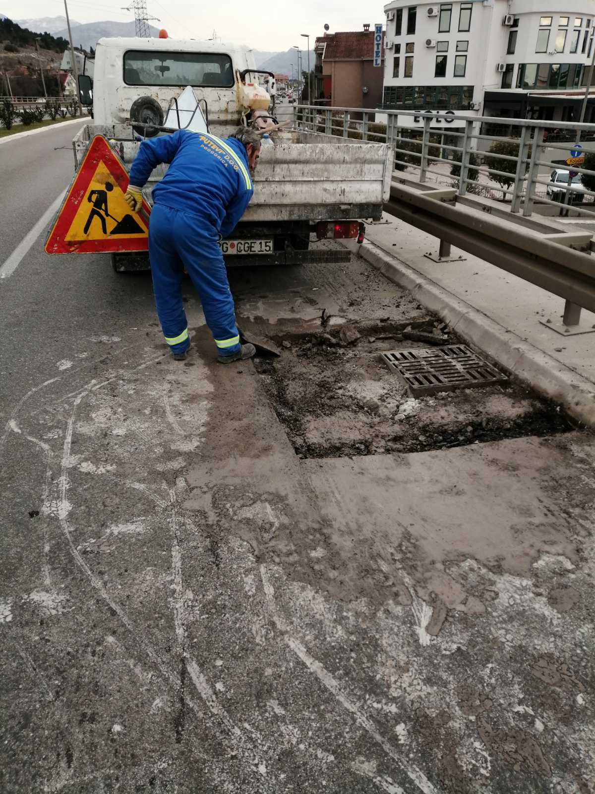 Putevi d.o.o. continue to repair potholes