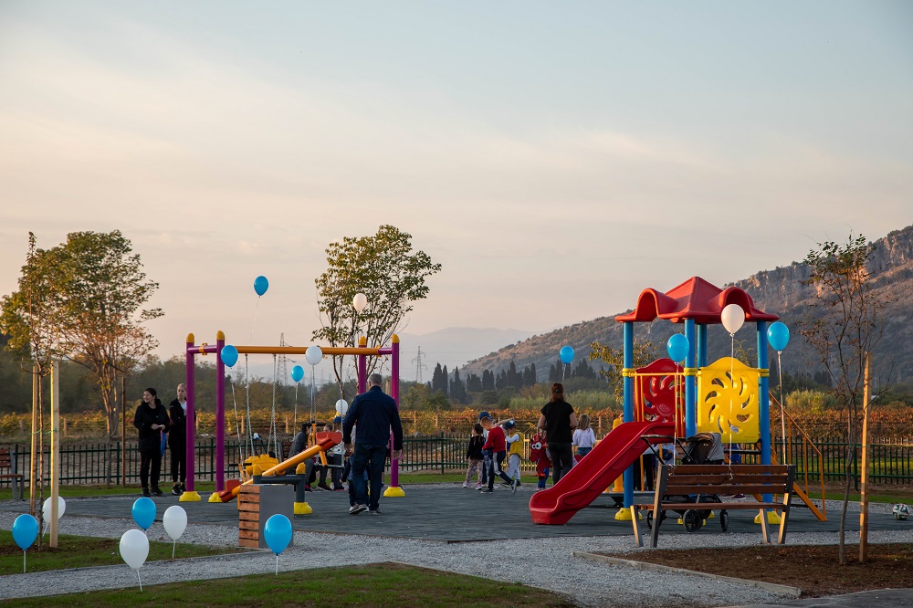 GORNJA GORICA DOBILA UREĐEN PROSTOR ZA IGRU I DRUŽENJE