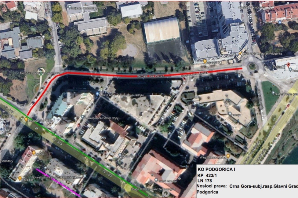 RADOVI NA SANACIJI ULICE SERDARA JOLA PILETIĆA