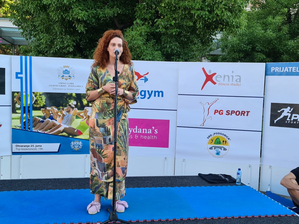 Fitnes dani Podgorice otvoreni na Trgu nezavisnosti