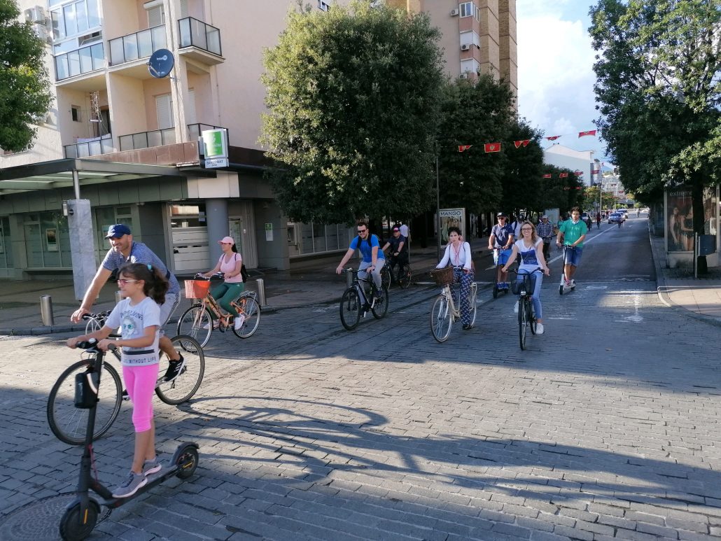 Biciklisti osvojili ulice Podgorice