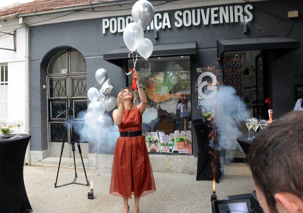 Otvorena prva podgorička suvenirnica Podgorica Souvenir Store