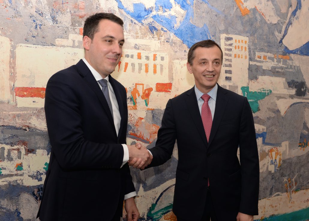 Vuković i Bošković razgovarali o novim zajedničkim projektima Glavnog grada i Ministarstva odbrane