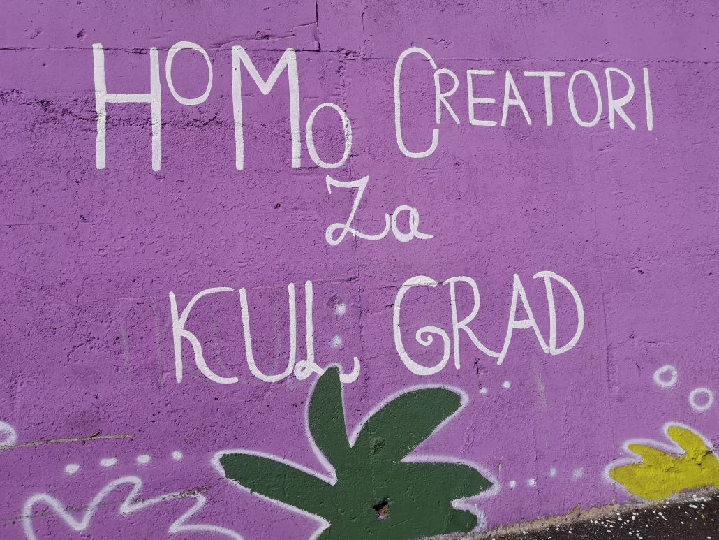 Street art na ulicama Podgorice