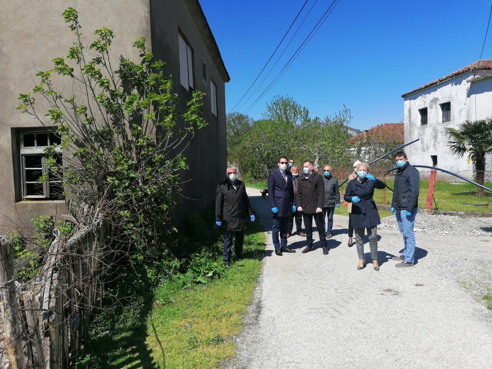 Vuković u Ponarima: Na teritoriji Opštine Golubovci 15 km nove vodovodne mreže vrijedne preko pola miliona eura