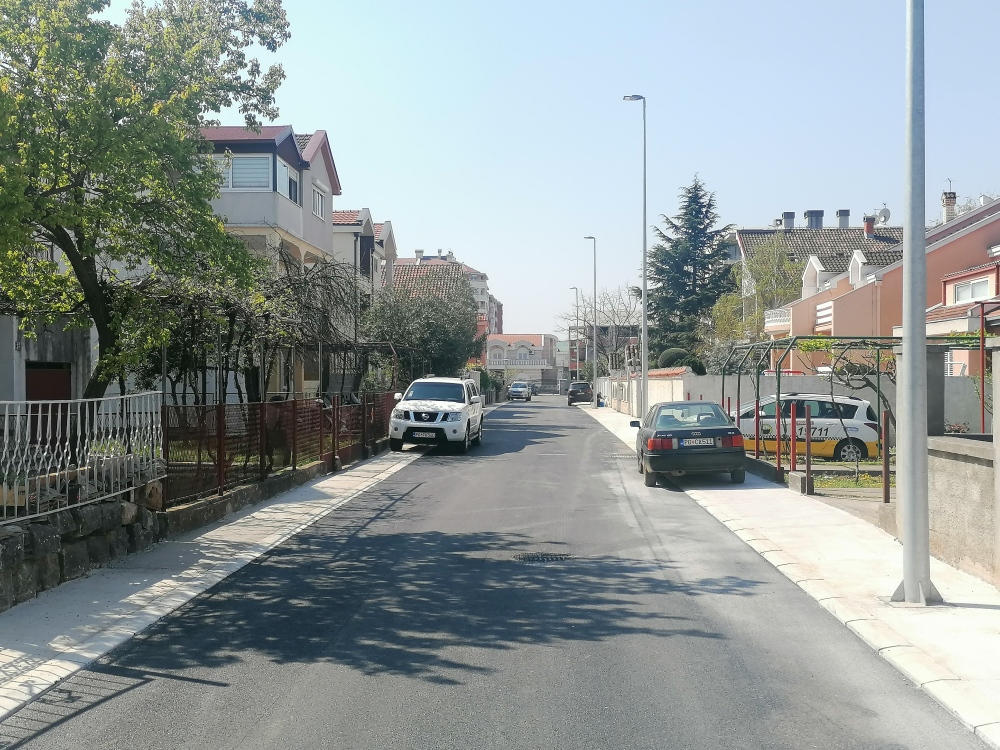Završena rekonstrukcija dijela Ulice Miodraga Bulatovića na Starom aerodromu