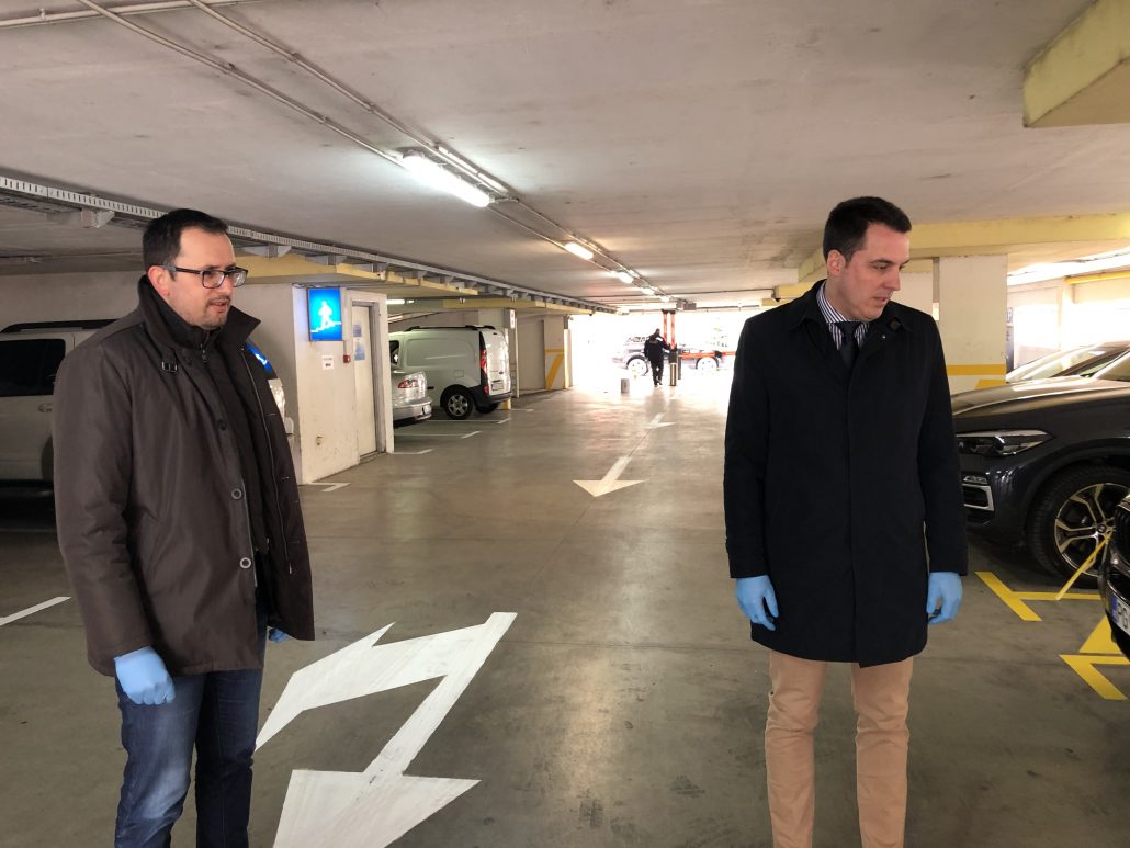 Gradonačelnik Vuković obišao i radnike Parking servisa