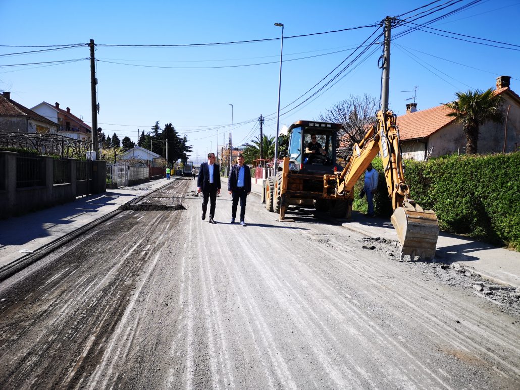 Radovi na rekonstrukciji Skopske ulice teku planiranom dinamikom