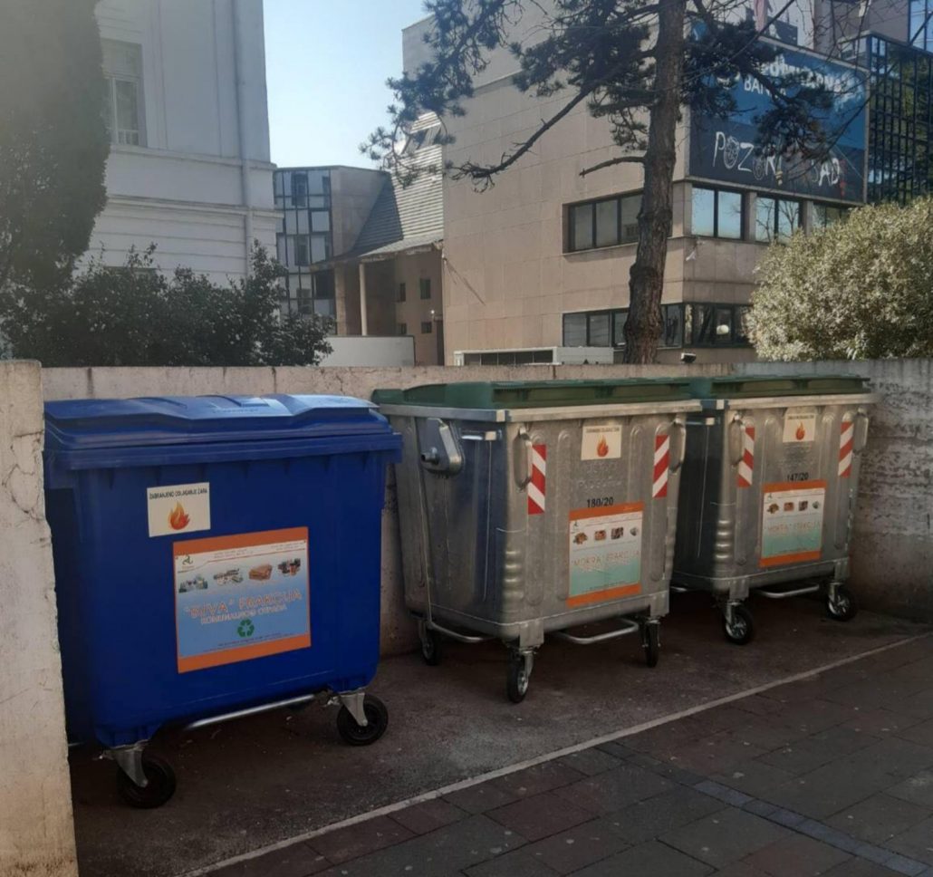 Novi kontejneri u funkciji primarne selekcije otpada