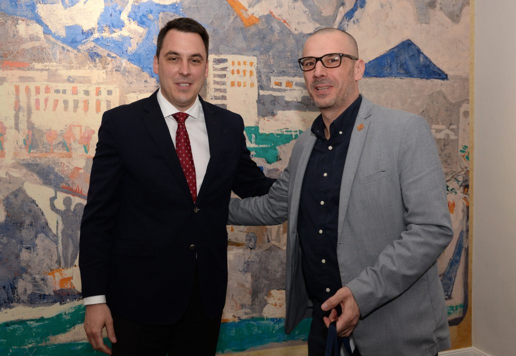 Gradonačelnik ugostio dramske umjetnike iz Bosne i Hercegovine koji nastupaju na Festivalu RUTA