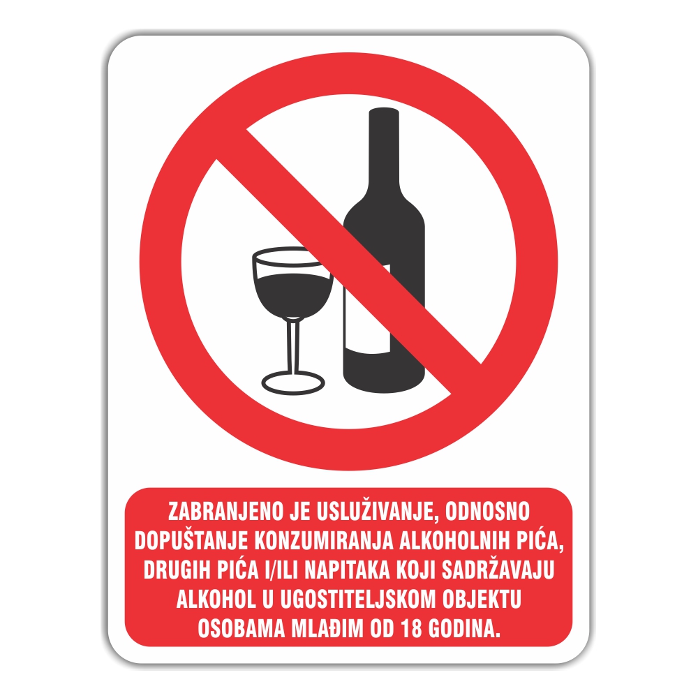 Izvršeni inspekcijski pregledi koji se odnose na zabranu usluživanja alkoholnih pića