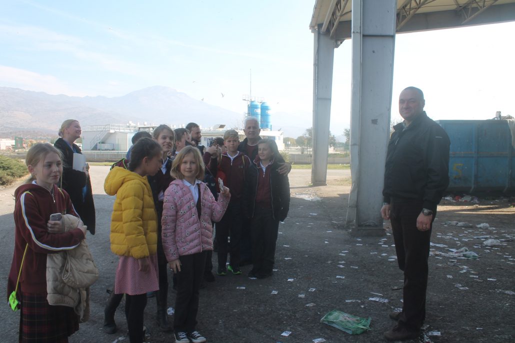 Posjeta učenika internacionalne škole iz Kotora Deponiji
