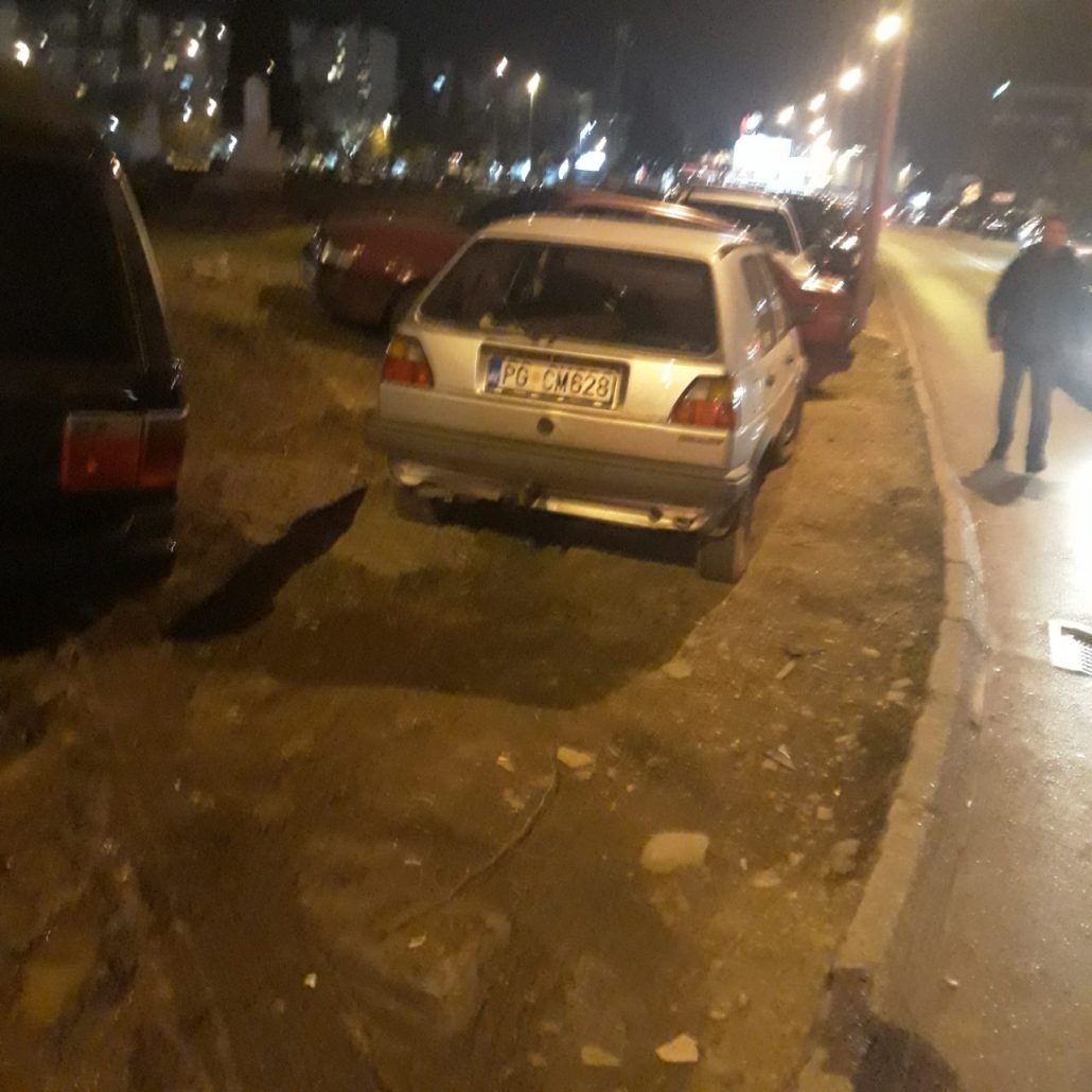 Saobraćajni nered prouzrokovan postupanjem nesavjesnih vozača najviše primijetan u Bloku V i Dalmatinskoj ulici