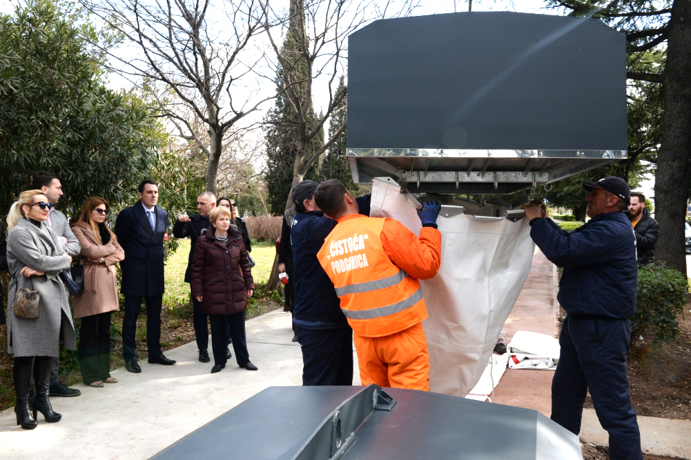 Republika Bugarska doprinosi unaprjeđenju sistema primarne selekcije otpada u Podgorici