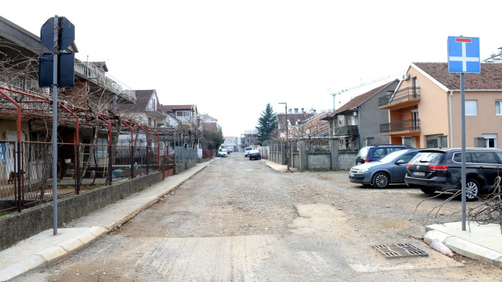 Počinju radovi na rekonstrukciji Ulice Miodraga Bulatovića na Starom aerodromu
