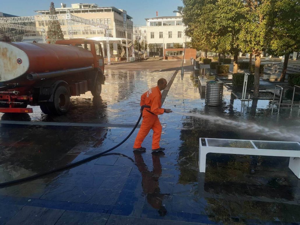 Realizovana akcija čišćenja glavnog gradskog trga
