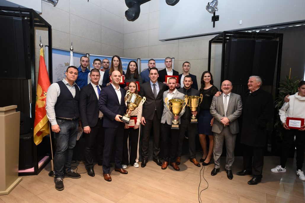 Nagrađeni najbolji sportisti Podgorice u 2019. godini
