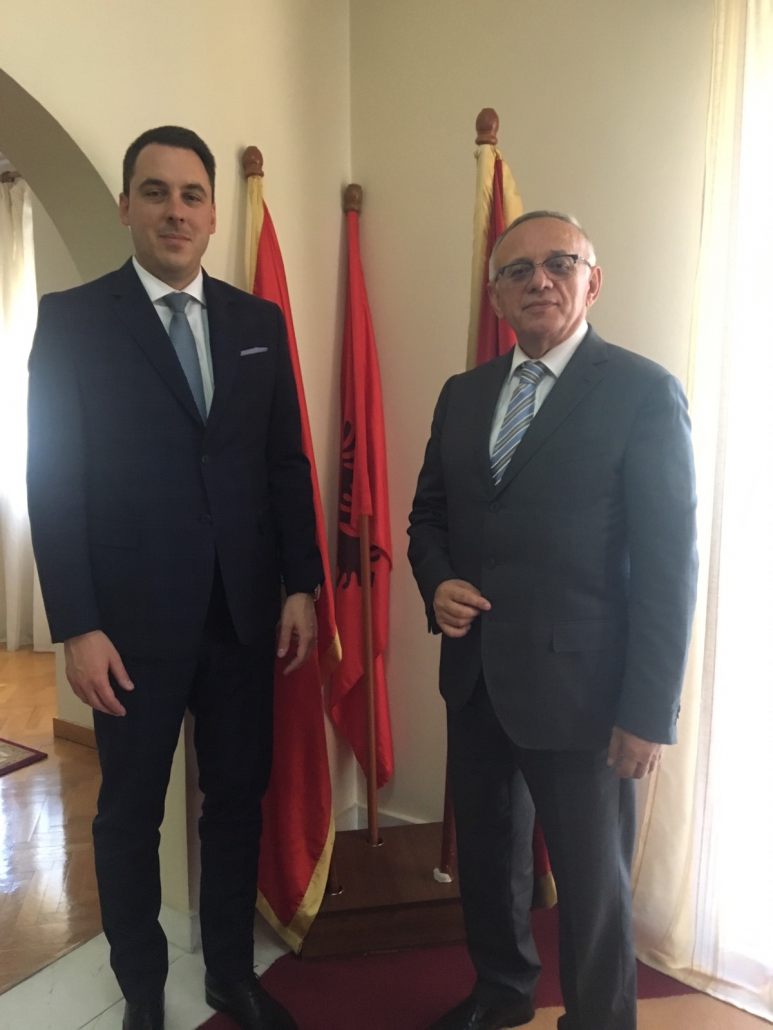 Gradonačelnik Vuković sastao se sa gradonačelnikom Tirane
