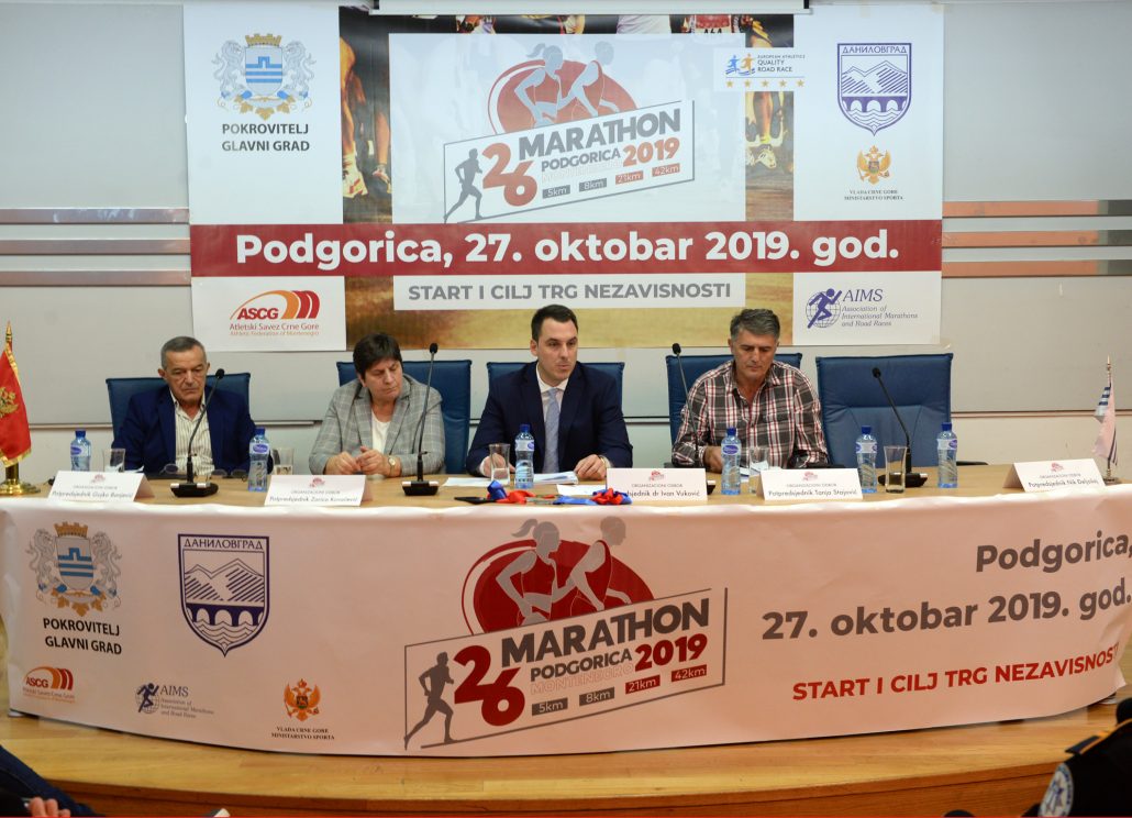 Za 26. Podgorički maraton do sada prijavljeno preko 650 učesnika