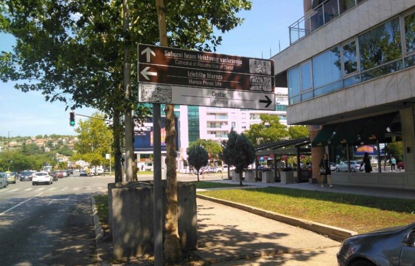 Podgorica dobila novu turističku signalizaciju