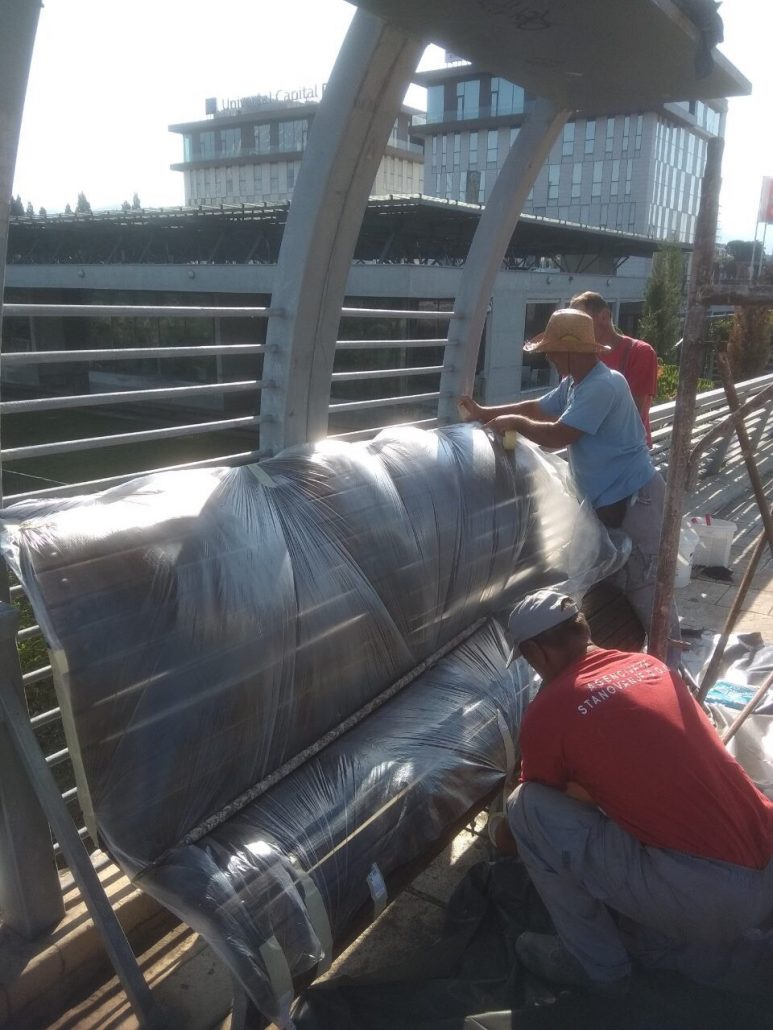 Gradske službe privode kraju radove na uređenju Moskovskog mosta